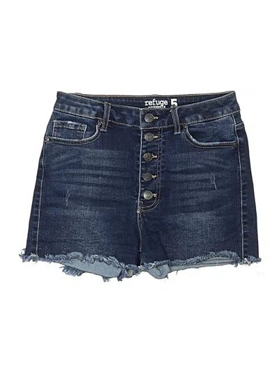Pre-owned Refuge Denim Shorts In Blue