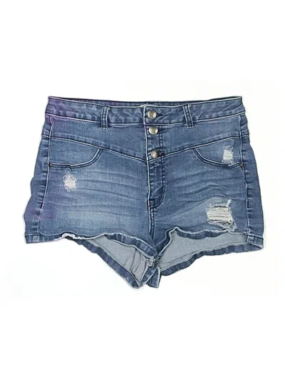 Pre-owned Refuge Denim Shorts In Blue