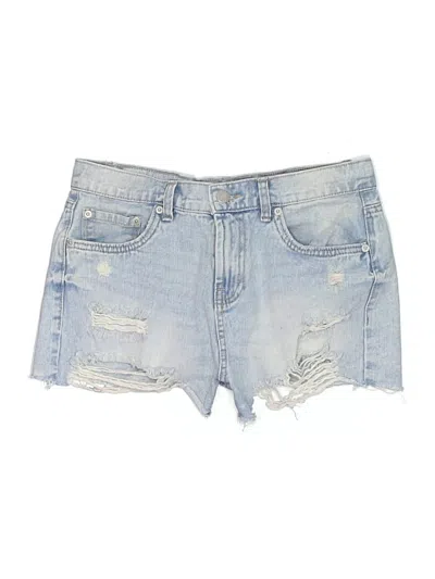 Pre-owned Refuge Denim Shorts In Blue