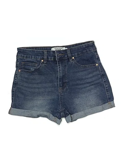 Pre-owned Refuge Denim Shorts In Blue