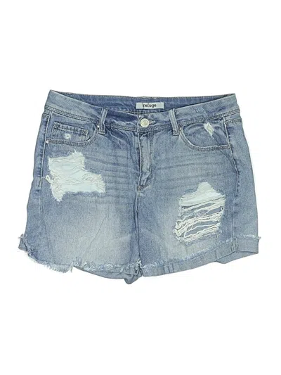 Pre-owned Refuge Denim Shorts In Blue