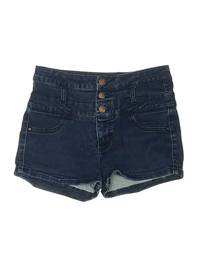 Pre-owned Refuge Denim Shorts In Blue