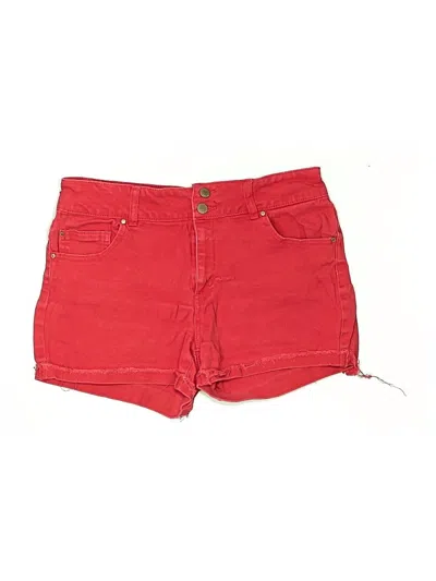 Pre-owned Refuge Denim Shorts In Red