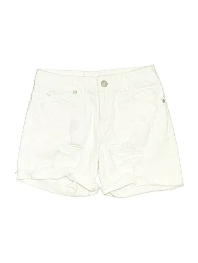 Pre-owned Refuge Denim Shorts In White