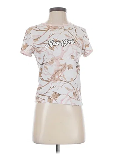 Pre-owned Refuge Short Sleeve T-shirt In Ivory