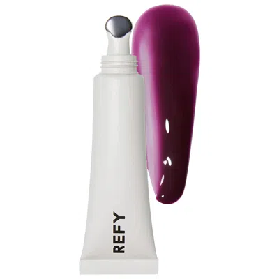 Refy Lip Gloss With Hyaluronic Acid Plum 0.44 Oz/13 ml In Purple