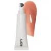Refy Lip Gloss With Hyaluronic Acid Taupe 0.44 oz In Taupe
