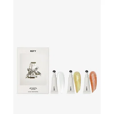 Refy Mini Lip Gloss Trio 3 X 5ml Worth £30