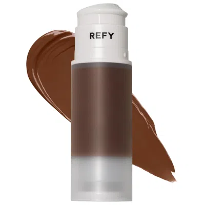 Refy Skin Base Hydrating Gel Skin Tint With Hyaluronic Acid 250w 1 Oz/30 ml In Brown