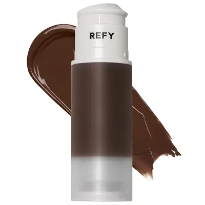 Refy Skin Base Hydrating Gel Skin Tint With Hyaluronic Acid 260n 1 Oz/30 ml In Brown