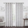 Regal Home Collections, Inc. Regal Home Ayden Blossom Grommet Top Energy Saving Blackout Single Curtain Panel In Green