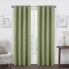 Regal Home Collections, Inc. Regal Home Dimensions Solid Grommet Top Energy Saving Blackout Single Curtain Panel In Green