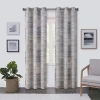 Regal Home Collections, Inc. Regal Home Surfaces Tiles Grommet Top Light-filtering Single Curtain Panel In Brown