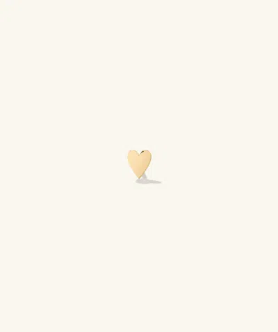 Regal Jewelry Manufacture Co., Ltd Mini Heart Stud In Gold