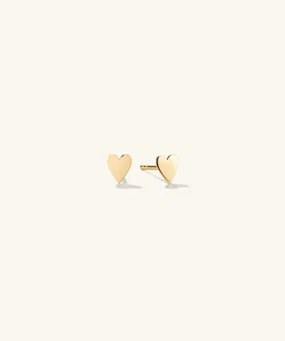 Regal Jewelry Manufacture Co., Ltd Mini Heart Studs In Gold