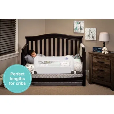 Regalo Convertible Swing Down Crib Rail In White