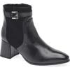 Regarde Le Ciel Millie Block Heel Bootie In Black