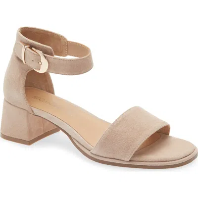 Regarde Le Ciel Nory Ankle Strap Sandal In Brown