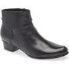 Regarde Le Ciel Stefany Block Heel Bootie In Black