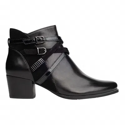 Regarde Le Ciel Women's Isabel 120 Leather Bootie In Black