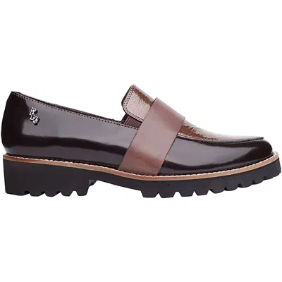 Regarde Le Ciel Women's Maisha Sandals In Dark Brown/fango/muddy Leather