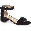 Regarde Le Ciel Yeremi Ankle Strap Sandal In Etna Black