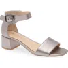 Regarde Le Ciel Yeremi Ankle Strap Sandal In Silver