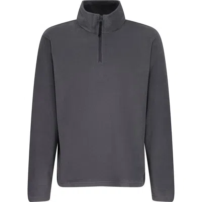 Regatta 170 Series Anti-pill Zip Neck Micro Fleece In Gray