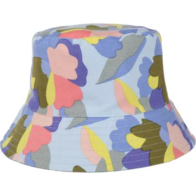 Regatta Abstract Floral Reversible Bucket Hat In Multi