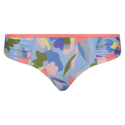 Regatta Aceana Abstract Floral Bikini Bottoms In Blue