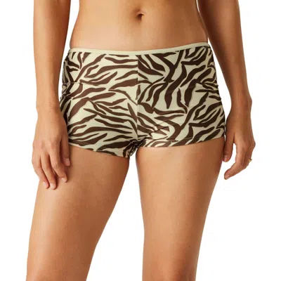 Regatta Aceana Zebra Print Bikini Shorts In Multi