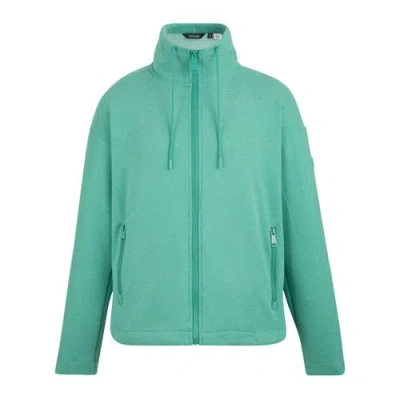 Regatta Ashlynn Knitted Fleece Jacket In Green