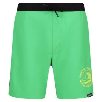 Regatta Bentham Swim Shorts In Green