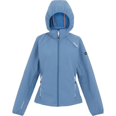 Regatta Bourda Soft Shell Jacket In Blue