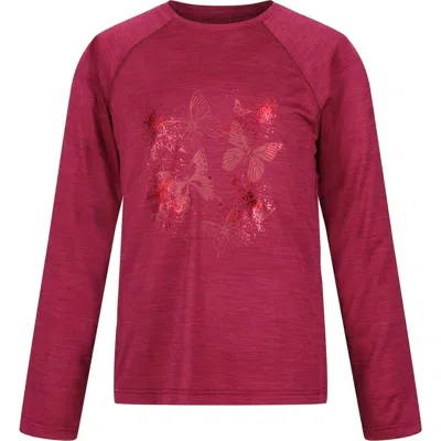Regatta Butterfly Raglan T-shirt In Red