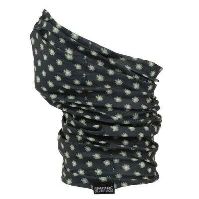 Regatta Childrens/kids Multitube Ditsy Print Neck Warmer In Green