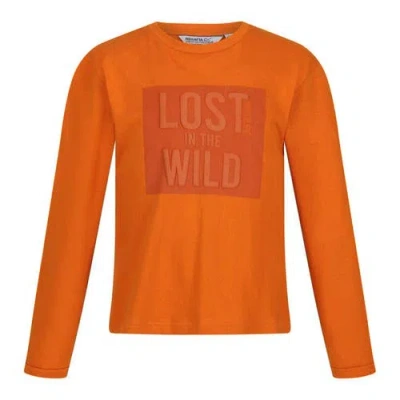 Regatta Childrens/kids T-shirt In Autumn Maple