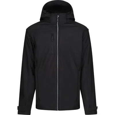 Regatta Erasmus 4 In 1 Soft Shell Jacket In Black
