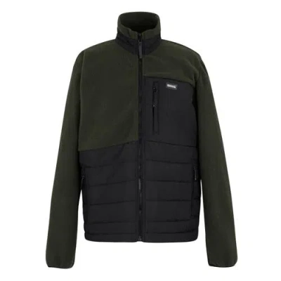 Regatta Frankie Borg Full Zip Hybrid Jacket In Green