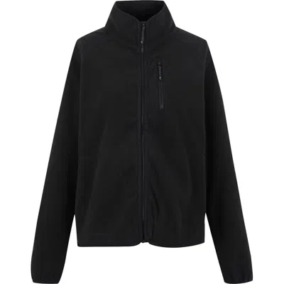 Regatta Frankie Full Zip Fleece Jacket In Black