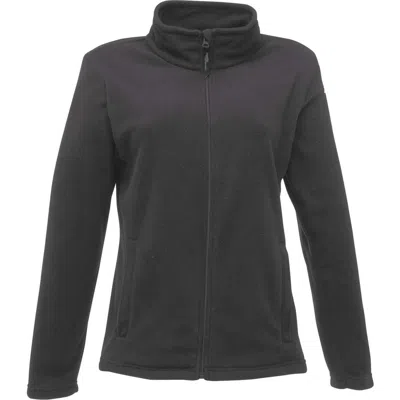 Regatta Full-zip 210 Series Microfleece Jacket In Black