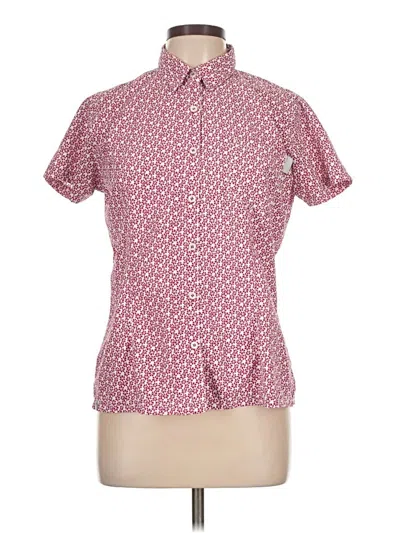 Pre-owned Regatta Great Outdoors Short Sleeve Blouse In Pink
