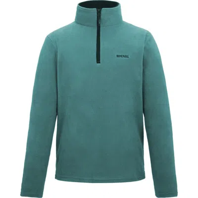 Regatta Great Outdoors Thompson Half Zip Fleece Top In Green