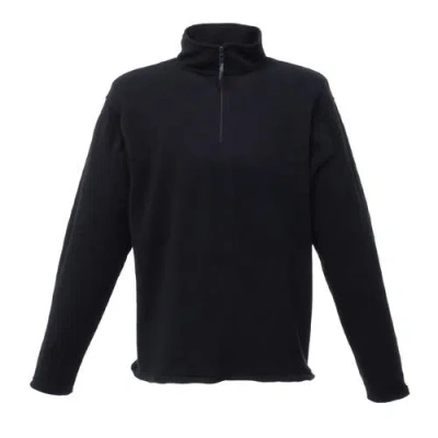 Regatta Micro Zip Neck Fleece Top In Black