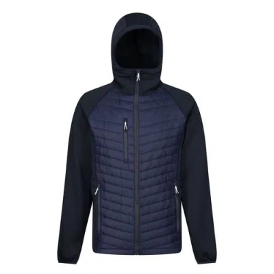 Regatta Navigate Quilted Hybrid Jacket In Blue