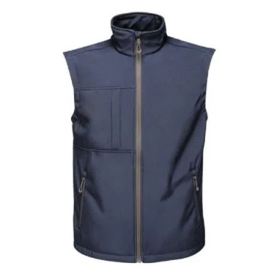 Regatta Octagon Ii Printable Soft Shell Bodywarmer In Blue
