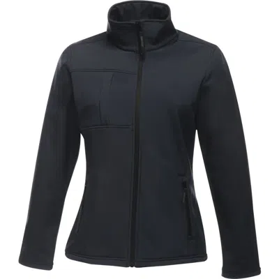 Regatta Octagon Ii Waterproof Soft Shell Jacket In Black