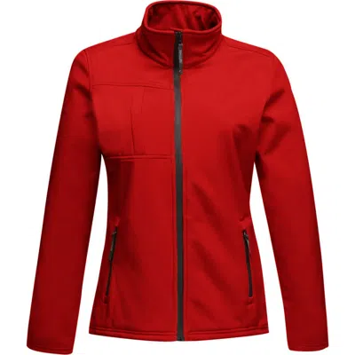 Regatta Octagon Ii Waterproof Soft Shell Jacket In Red