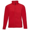 Regatta Plain Micro Fleece Full Zip Jacket In Red
