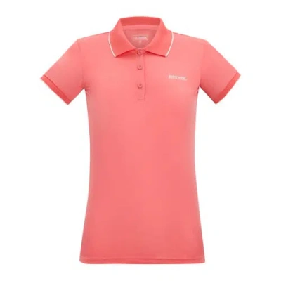 Regatta Remex Ii Polo Neck T-shirt In Pink